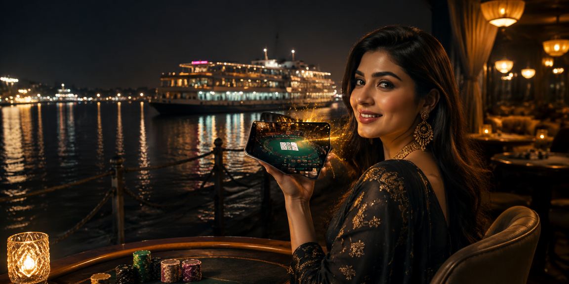নারায়ণগঞ্জে ক্যাসিনো গেম খেলছেন বাংলাদেশি মডেল